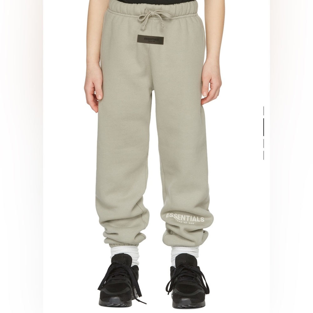 Essentials Kids Green Logo Lounge Pant NWT
